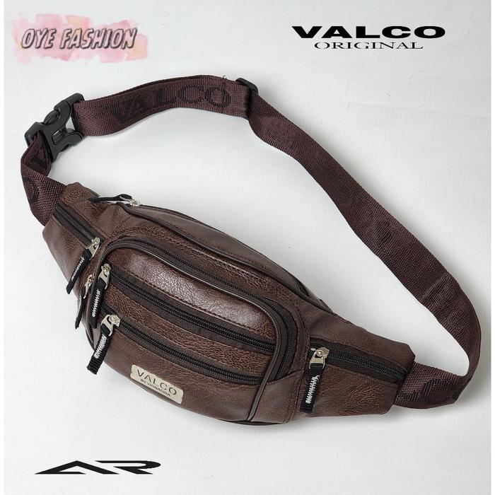 Tas Selempang Pria Premium Waistbag Cowok WB02 Outdoor Sporty Branded