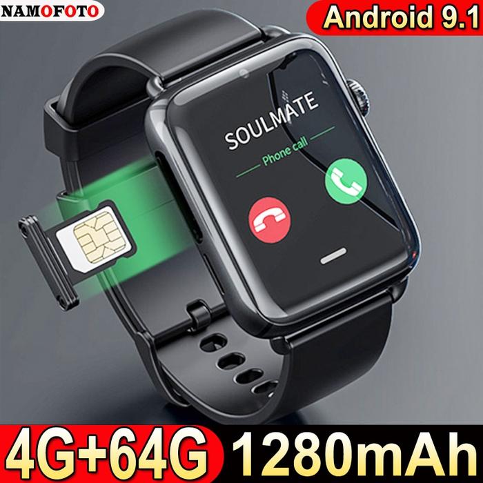 Upgrade Jam Tangan Pintar 4G Namofoto, Telepon Pintar Android 1.88