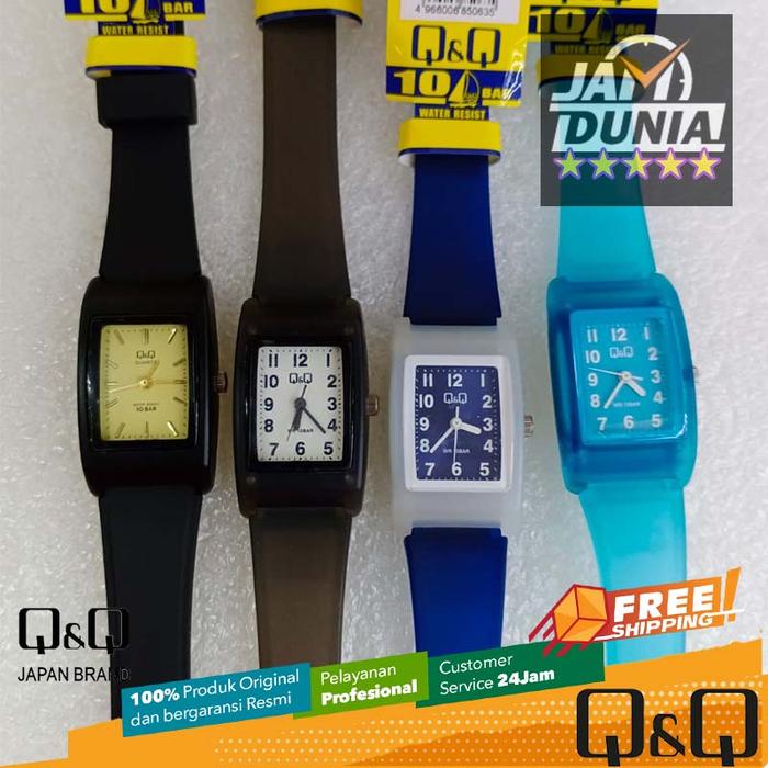 JAM TANGAN Q&Q ORIGINAL QnQ VP33 J809Y JAM WANITA QQ VP33J809Y NG
