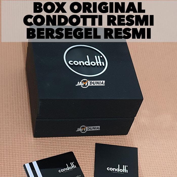 CONDOTTI WATCH ORIGINAL CN9129 SB02 L03 9129 JAM TANGAN PRIA