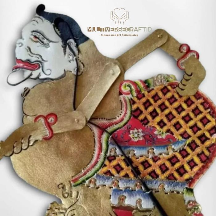 Wayang Alusan Kulit Sapi Asli SEMAR Kualitas Biasa 60 cm
