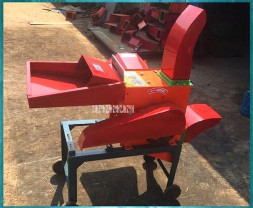 terbaru FAMARKET 5-KEPALA PEMOTONG 220380V 4KW BASA DAN KERING JERAMI
