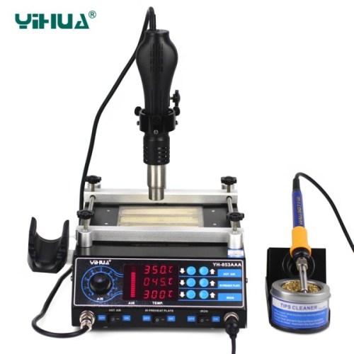 terbaru FAMARKET YIUA 853AAA STASIUN SOLDER 3 IN 1 BGA ULANG 650W
