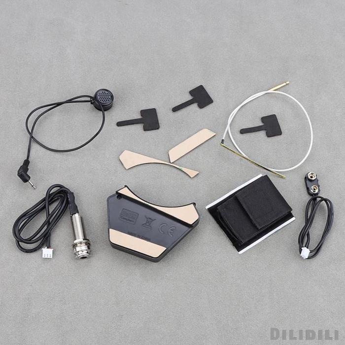 [Pickup Gitar Akustik Pickup Gitar Pengganti Mudah Dipasang Pasang