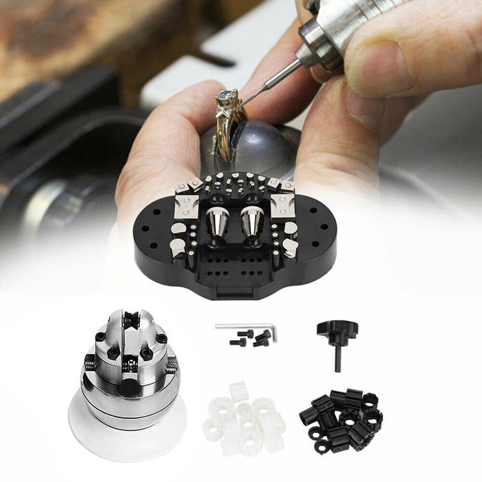 [FLAMEER] Standard Mini Ball Vise Engraving Block with Attachment
