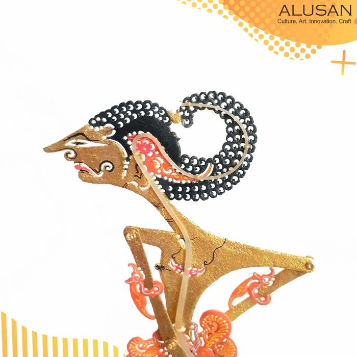 Wayang kulit Wisanggeni mini 30 cm