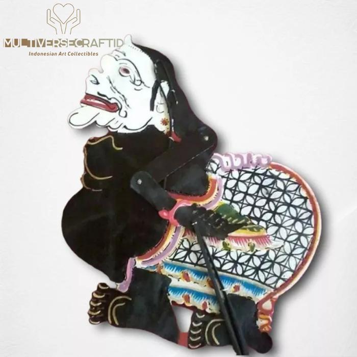 Wayang Alusan Kulit Sapi Asli Semar Standar Dalang