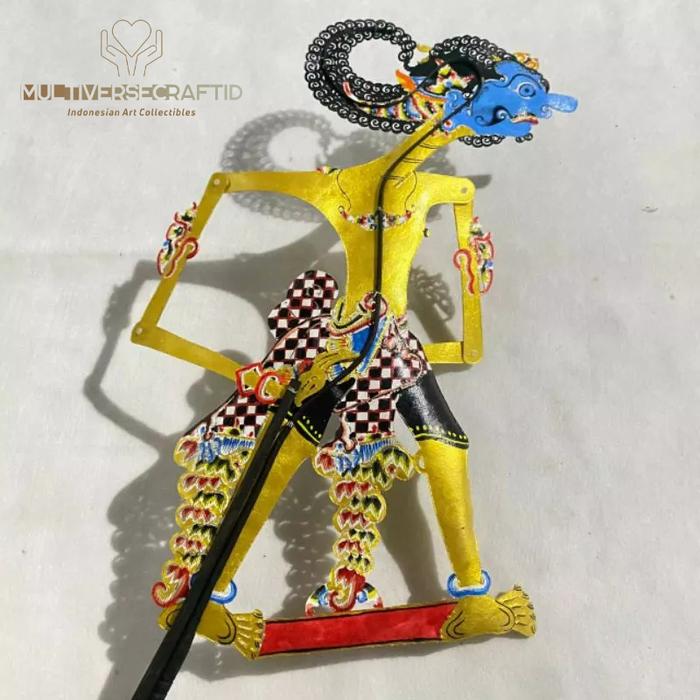 Wayang Kulit Sapi Asli Antasena/Ontoseno Alusan Ukuran Standar Dalang