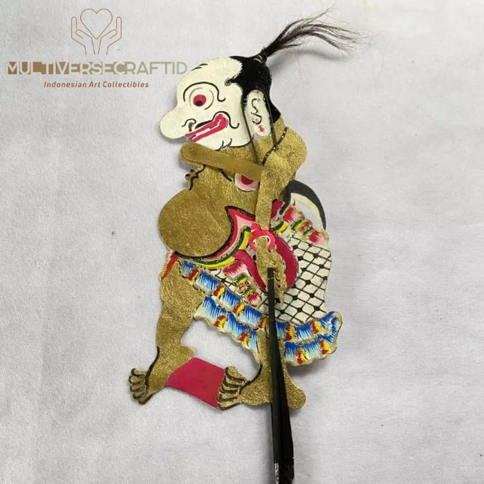 Wayang Alusan Kulit Sapi Asli Gareng Ukuran Standar Dalang