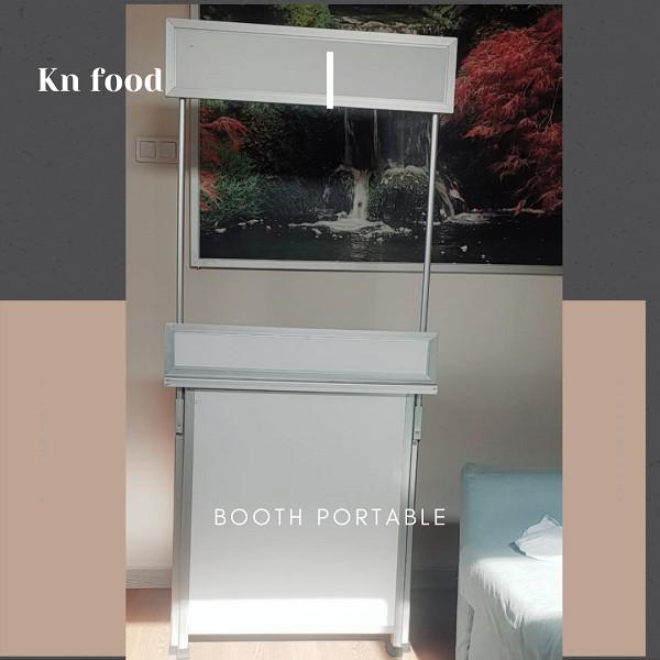 Booth Portable Besar Putih Polos / Booth Lipat - Booth Portable Besar