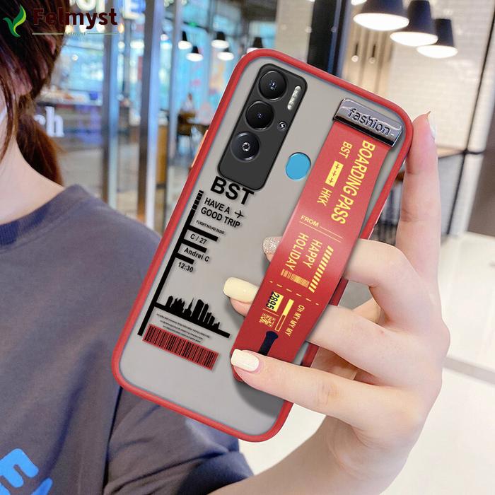 Casing Ponsel Tecno Pova Neo Le6 Le6Hsarung Hp Tahan Guncangan Frosted