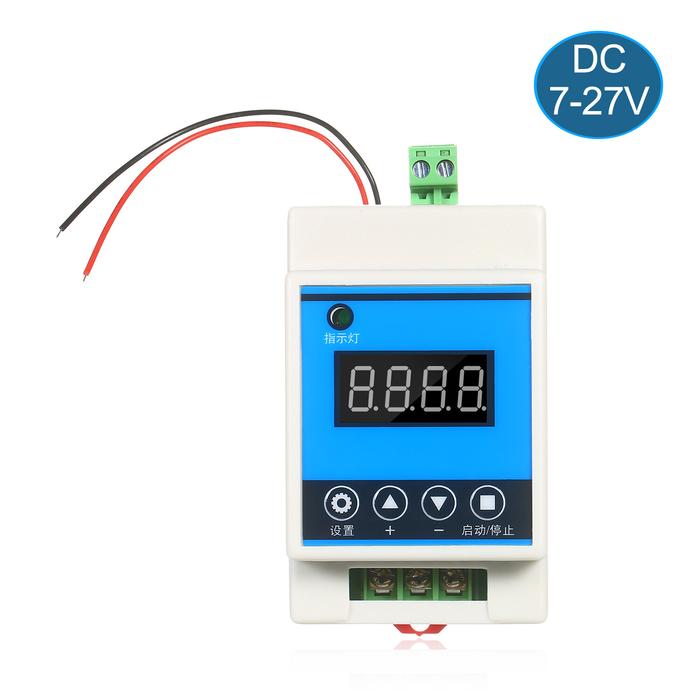 Ac 220V Atau Dc 7-27V Digital Delay Timer Kontrol Modul Dengan