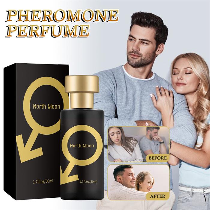 North Moon 50Ml Parfum Kencan, Parfum Tanpa Bau Tahan Lama Cahaya