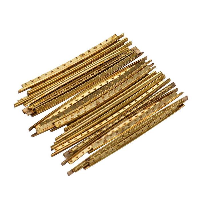 20 Buah Fret Wire Fret Gitar Kuningan 2.0Mm Untuk Papan Jari Gitar