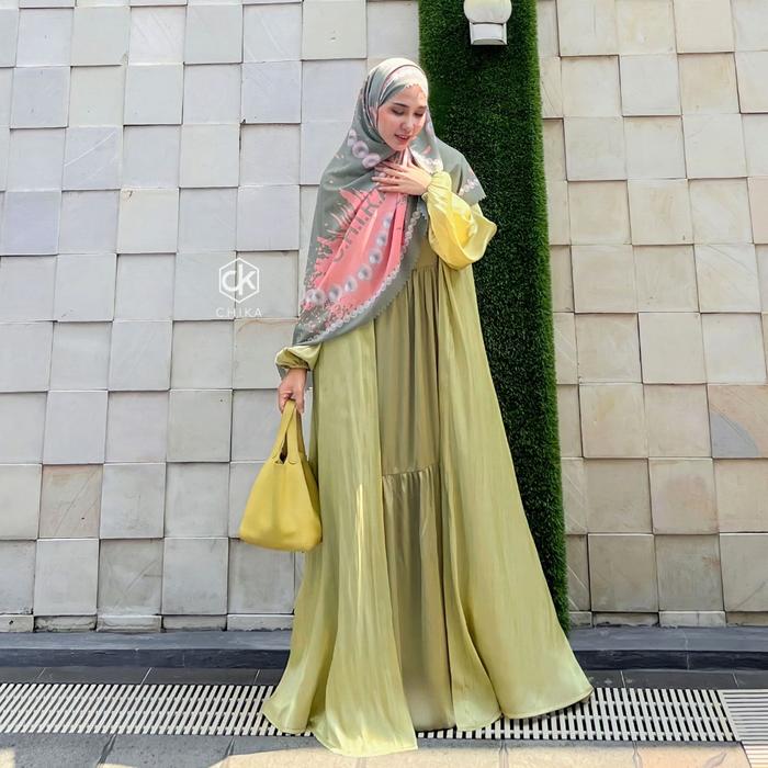 ORIGINAL ZHEANA Dress Outer Set by CHIKA Farghani - 100% REALPIC ORI
