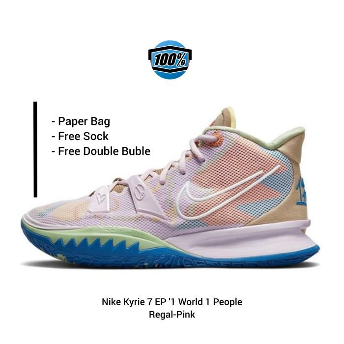 Sepatu Nike Kyrie 7 EP '1 World 1 People Regal Pink' Sneakers Wanita