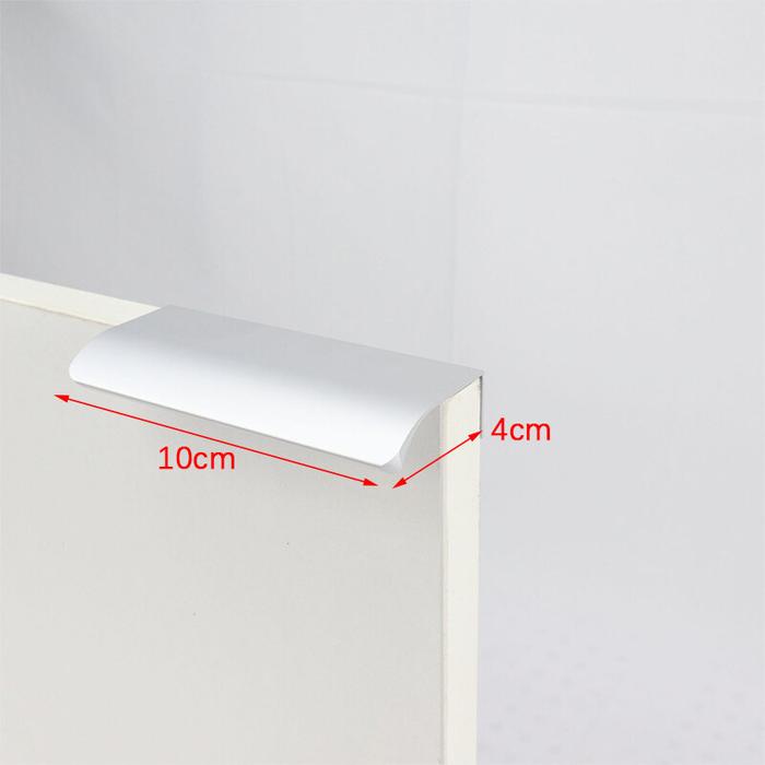 AM ~ gagang lemari dapur aluminium Aloi tersembunyi hitam