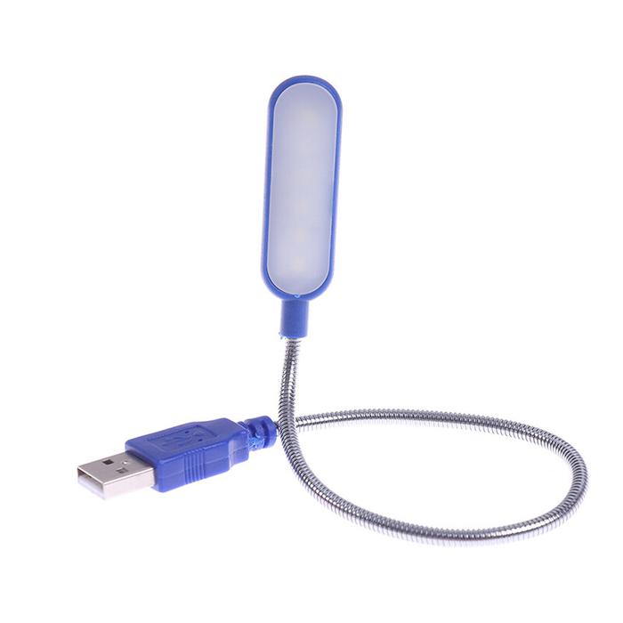 AM ~ lampu LED USB Mini fleksibel terang Notebook lampu