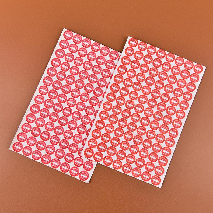AM ~ Stiker Label Segel Rapuh Garansi 10Mm 208 Buah Stiker