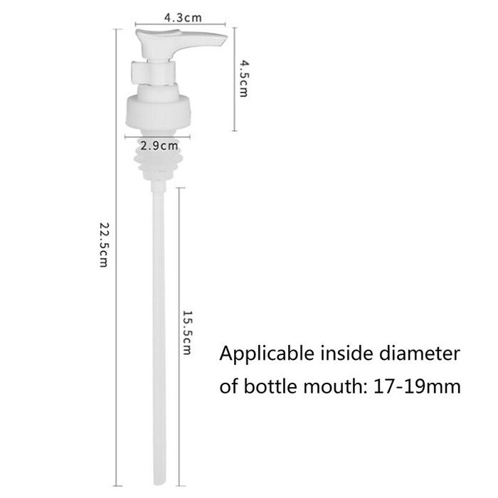 AM ~ Pompa Botol Minum, Kepala Dispenser untuk Saus Saus Cuka Tekanan