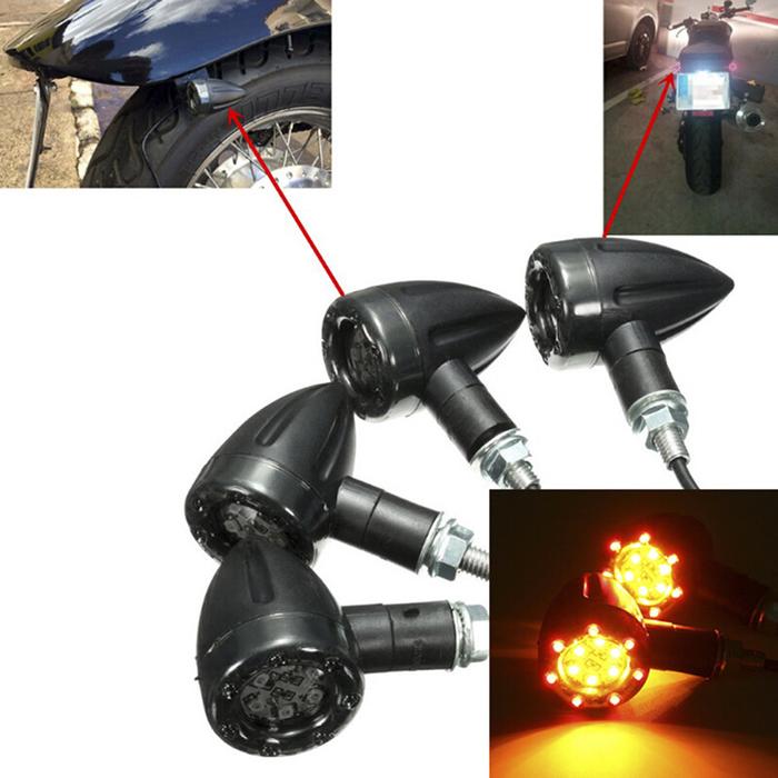 AM ~ Lampu Sein Sepeda Motor, Bohlam Indikator Lampu Sein LED