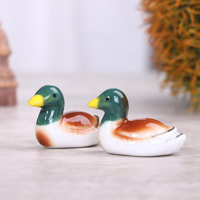 AM ~ ornamen boneka keramik kecil, 1 buah boneka hewan