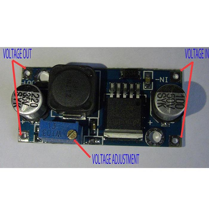 AM ~ Adjustable Regulator Voltase Sumber Daya Listrik Modul
