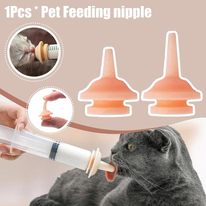 AM ~ dot memberi makan silikon kucing Mini dot menyusui hewan