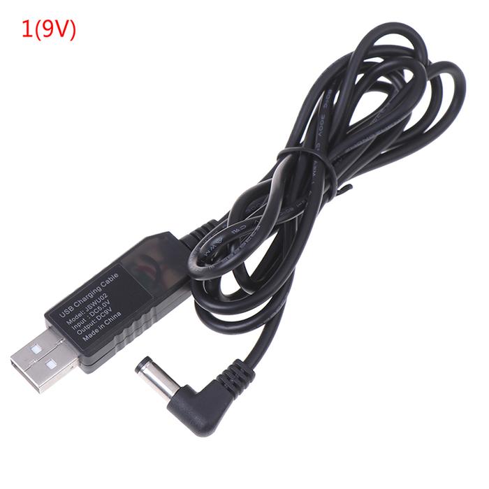 AM ~ USB dc 5v to dc 9v 12v step up cable 2.1x5.5mm jack