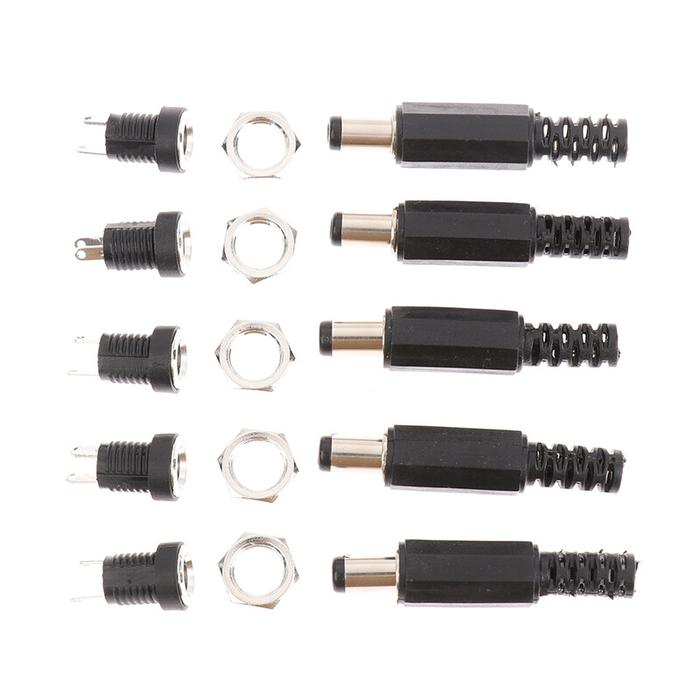 AM ~ Adaptor Soket Catu Daya 12V DC, Terminal Jantan Wanita