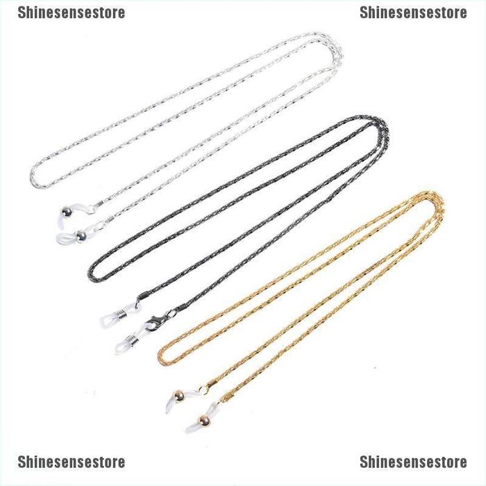 (Shine) Strap Holder Kacamata Baca Bahan Metal
