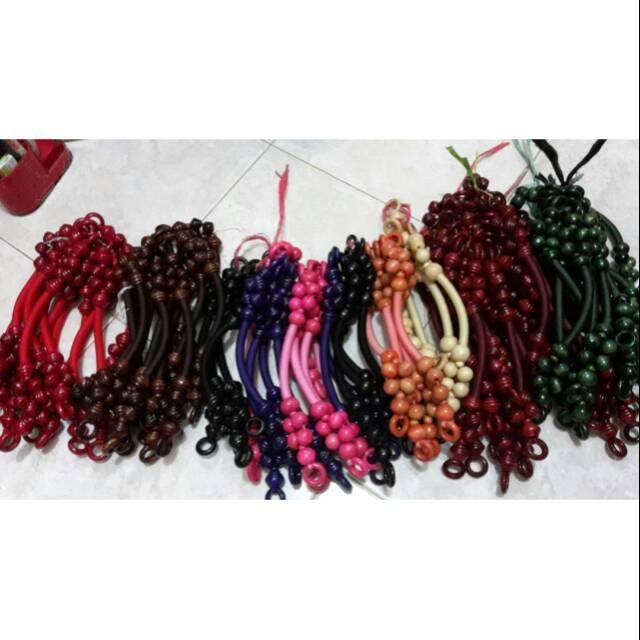 Handle Anggur / handle tas kayu / handle tas macrame (',')