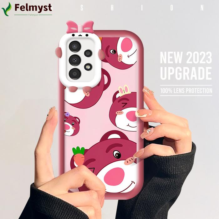 Mobile Phone Case Untuk Samsung Galaxy A13 Kartun Lucu Lotso Beruang