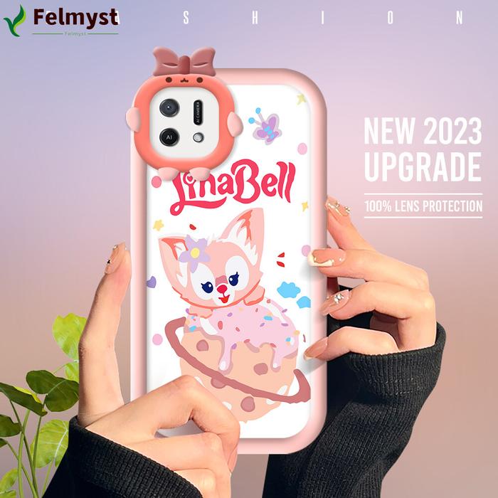 Casing Ponsel Untuk Oppo A16E A16K Gadis Cantik, Casing Ponsel Pola