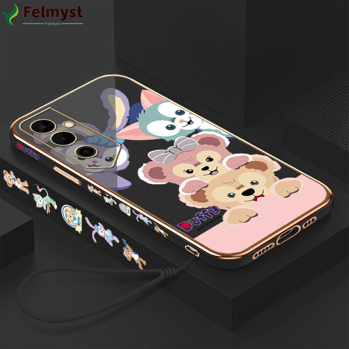Casing Ponsel Untuk Tecno Pova Neo 2, Casing Ponsel Lapisan Pola Tepi