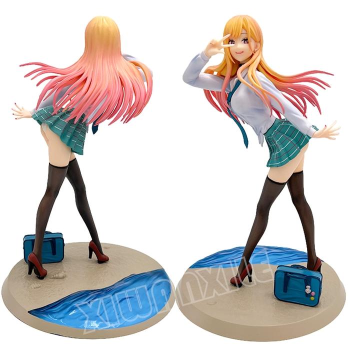 24Cm My Dress-Up Darling Marin Kitgawa Figur Anime Seksi Marin