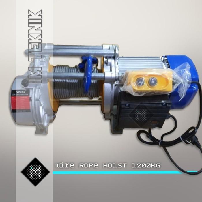 Elektrik electric hoist multifungsi 1200 kg / Wire Hoist katrol 3 Best