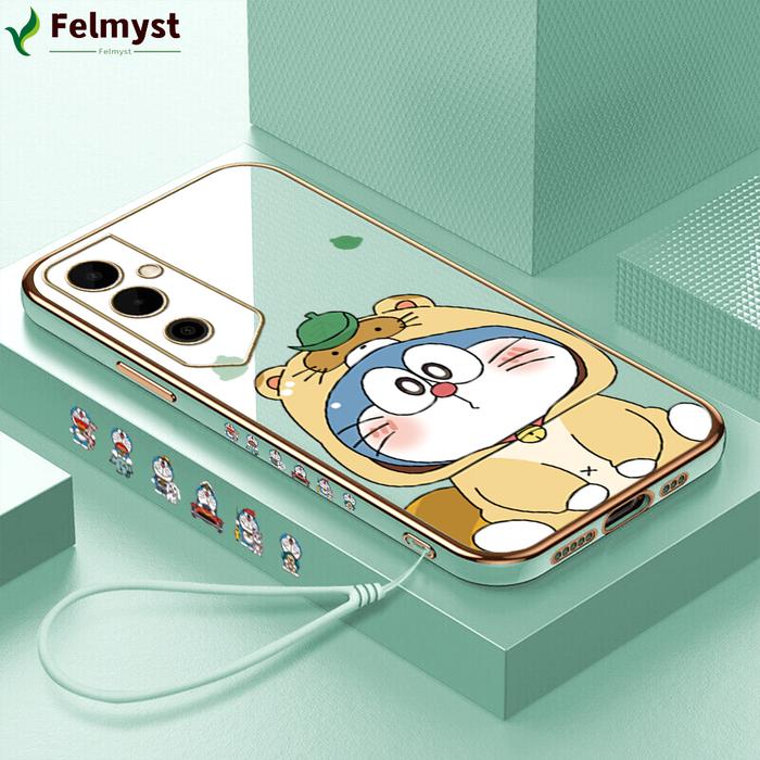 Casing Ponsel Untuk Tecno Pova Neo 2, Pelindung Hp Pola Tepi Persegi
