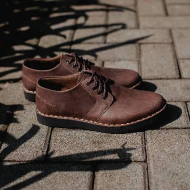 Unik Piede - Low Manners Casual Dark Brown Berkualitas