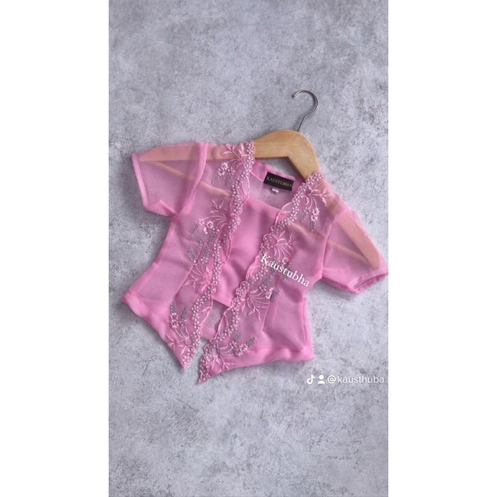 Kebaya bayi bordir Anak Perempuan Pakaian Adat Bali Umur 1 2 3 4 5