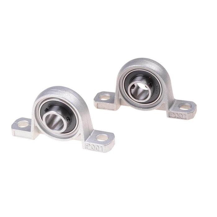 AMMAR% Meniup 2Pcs 12Mm Diameter Ball Bearing Dipasang Dukungan KP001