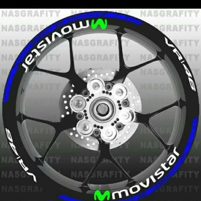 cutting sticker stiker lis velg motor YAMAHA VIXION ORI