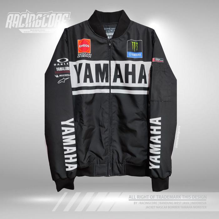 JAKET NASCAR BOMBER YAMAHA JAKET TOURING WP NMAX AEROX R25 R15 VIXION