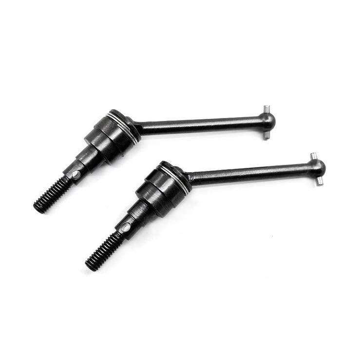 2pcs Shaft Transmisi Ban Mobil Rc Tamiya Cc01 Pajero 4wd Bahan Metal