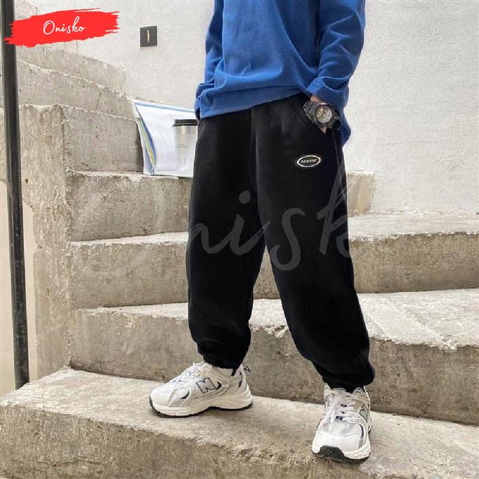 Celana Training Joger Olahraga Anak Cewek Cowok Unisex Sablon NCOVER