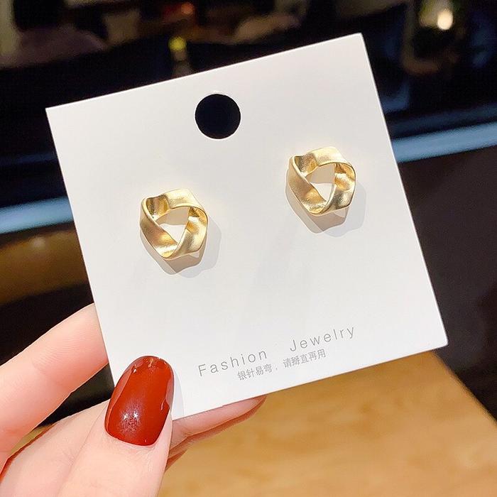 anting wanita S925 anting perak mewah 916 anting Emas super