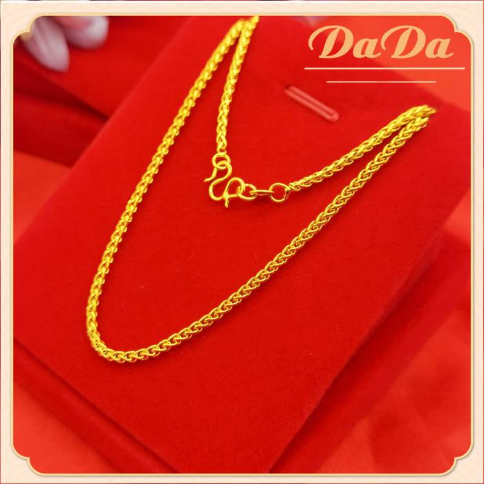Top Kalung Emas Asli 24k/emas Asli 24 Karat Ada Surat Toko Perhiasan/k
