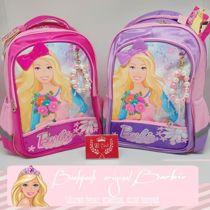 Tas Ransel cewek Sekolah Barbie ORIGINAL / TAS Backpack BARBIE