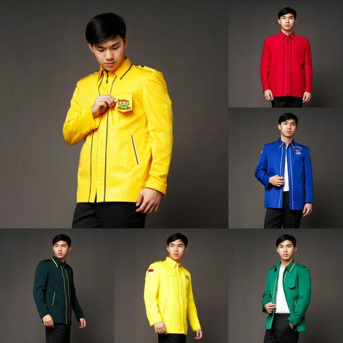 Semi Jas Jaket Jasket Partai Pdi Golkar Nasdem Ppp Pkb Pkp Pks