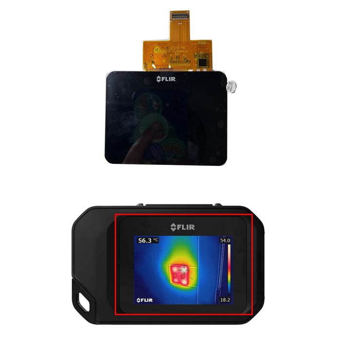 Asli Bagian Pea Tdo-Qa0300A00037-V4 Tft8K9961Fpc-A1-E Layar Lcd Untuk